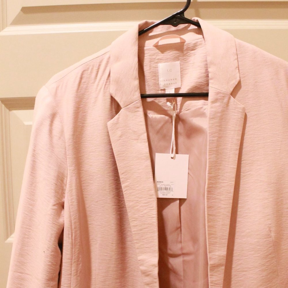 Pink blazer jacket